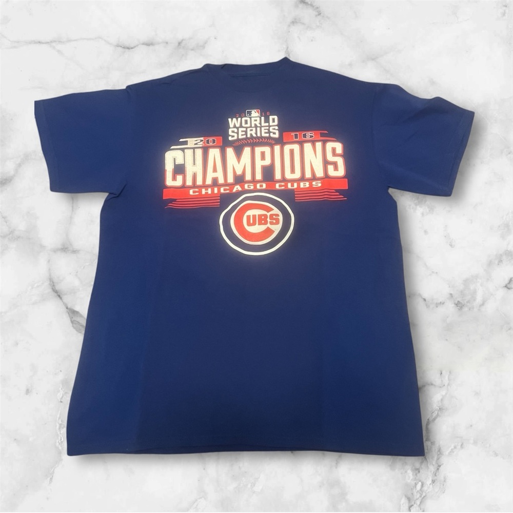 MLB Chicago Cubs 2016 World Series Baseball Shirt‎ Mens medium